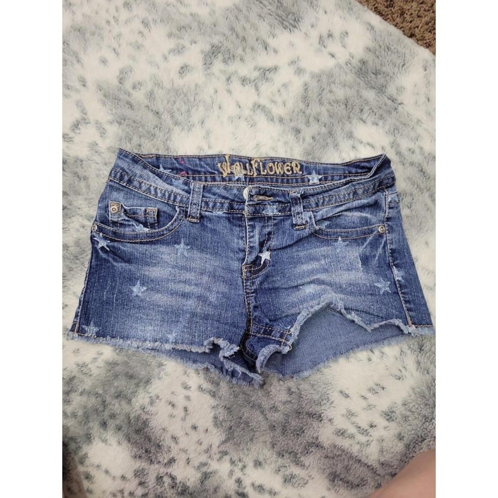 Jean Shorts With Stars